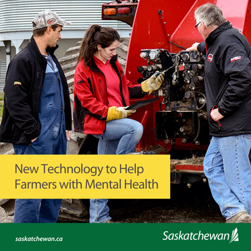 Saskatchewan Tests New Technology To Improve Farmers’ Mental Health ...