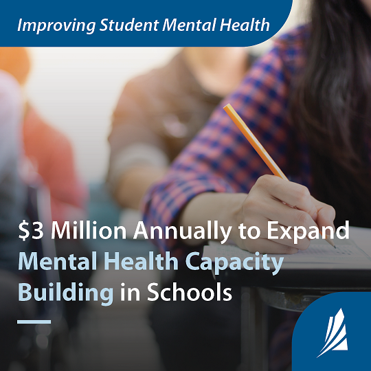 MENTAL HEALTH CAPACITY BUILDING TO SUPPORT MORE SASKATCHEWAN STUDENTS ...